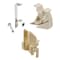 Prime-Line Channel Balance Accessories, Nylon and Steel Components, FS 101 Top and FS 153 Bottom (1 Set) FS 293B - alternate 1